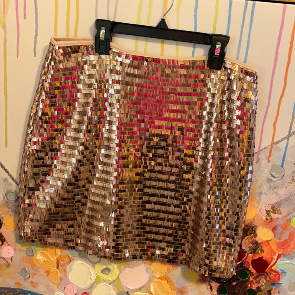 Size Large, GB, Bronze skirt. Worn once.